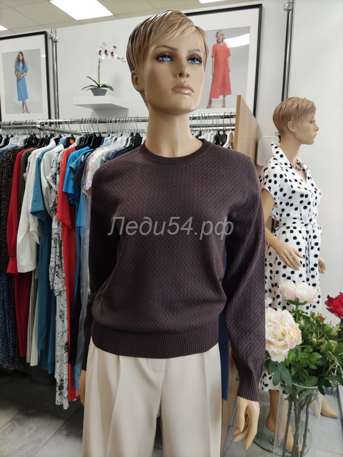 Пуловер [Арт. 9913] шоколад